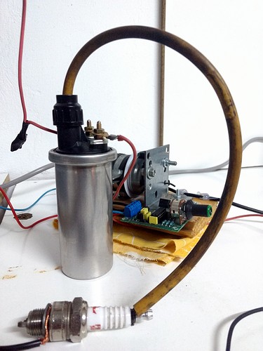 Cewka zapłonowa Bułgarskado Simsona S51 oraz MZ.