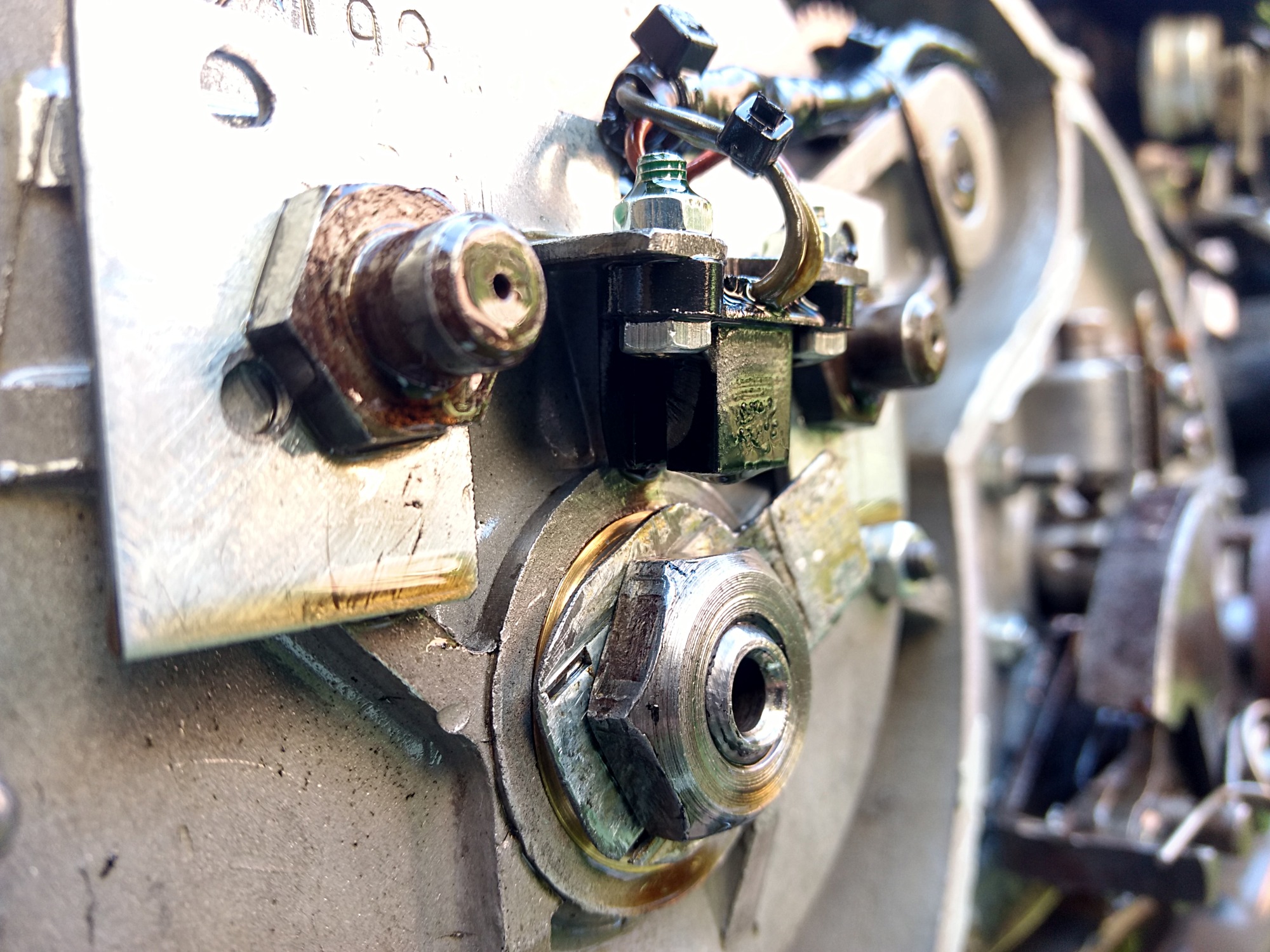 Czujnik halla po przejechaniu 8000 km.